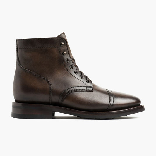 LUSSO & FINO “Noir Vanguard” Goodyear Welted Boots