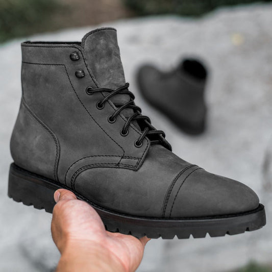 LUSSO & FINO “The Ardens” Slate Boot