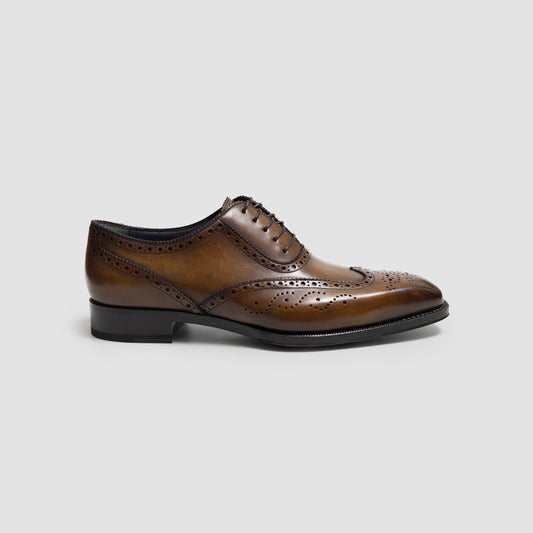 Modena Reverse Ember Lace-Up Oxford